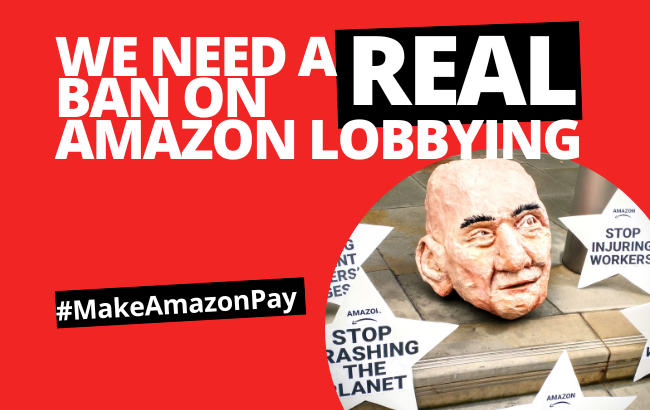 We need a real ban on Amazon lobbying
