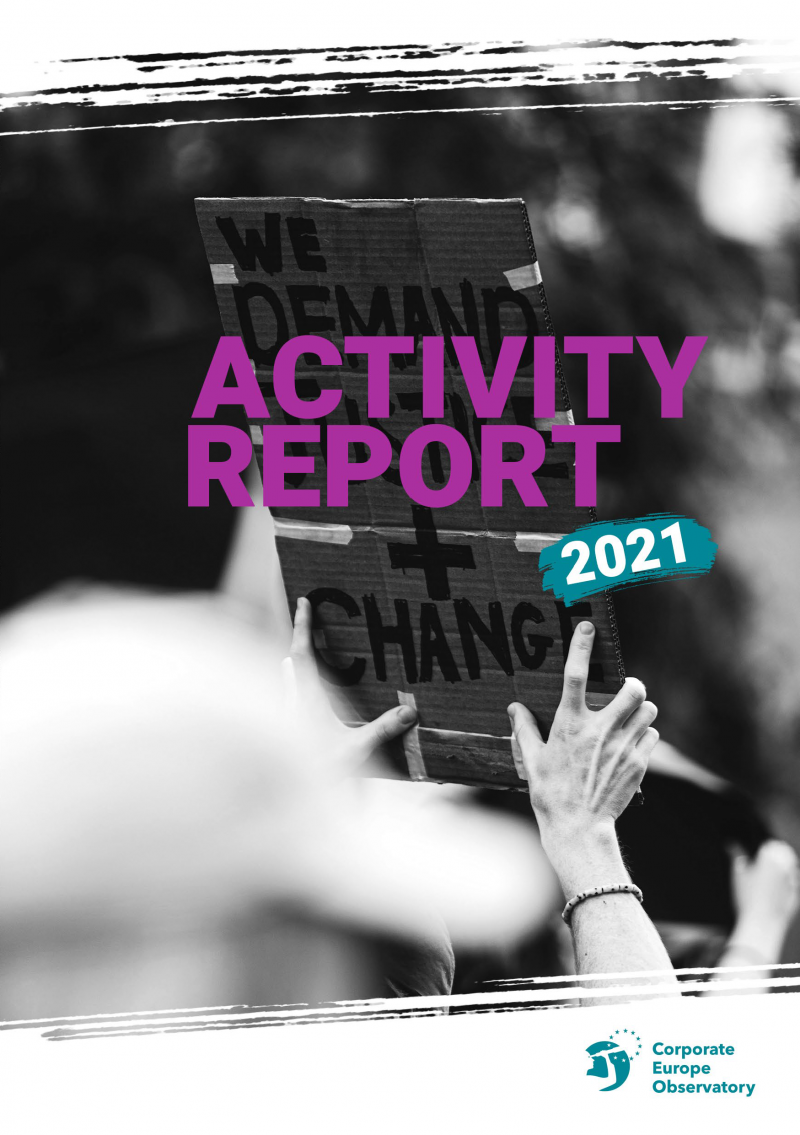 CEO Activity Report 2021 Cover