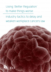 Occupational cancers report cover