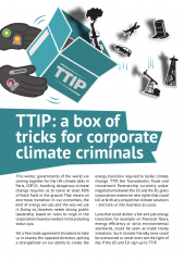 TTIP and climate - cover image