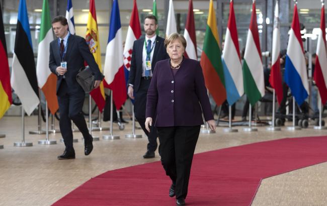 Merkel attends European Council